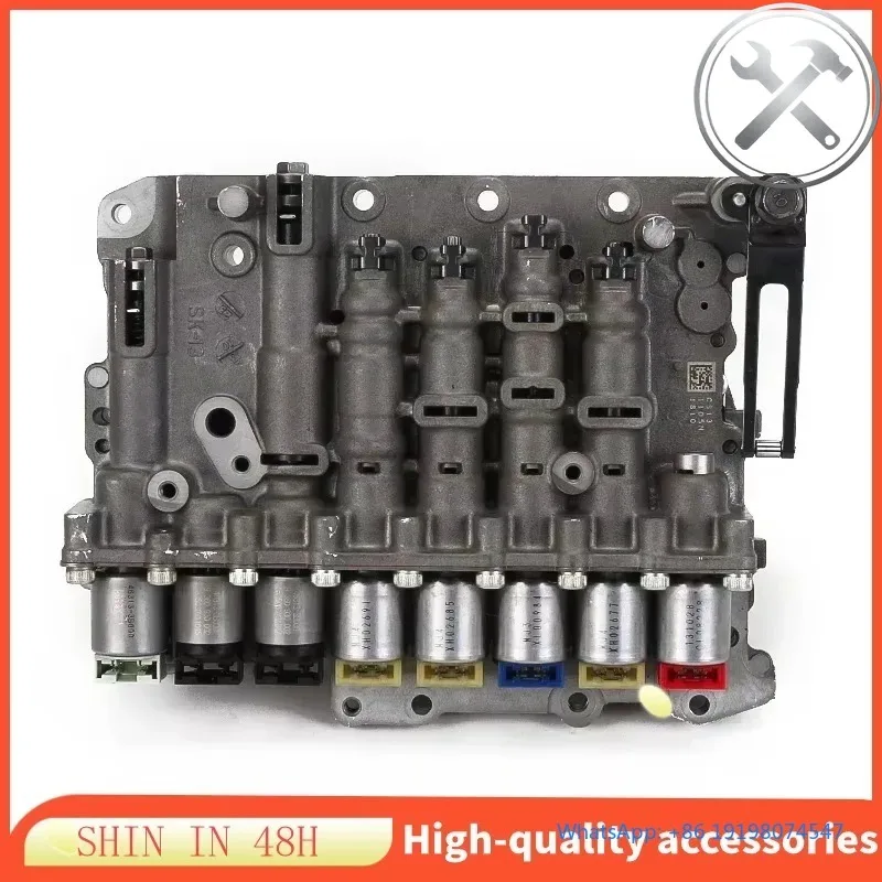 A6MF1 A6MF2 A6LF1 A6LF2 A6LF3 L4 Automatic Transmission Valve Body Gearbox Solenoid Valve Assembly Auto Trans Repair Parts
A6MF1 A6MF2 A6LF1 A6LF2 A6LF3 L4 Automatic Transmission Valve Body Gearbox Solenoid Valve Assembly Auto Trans Repair Parts