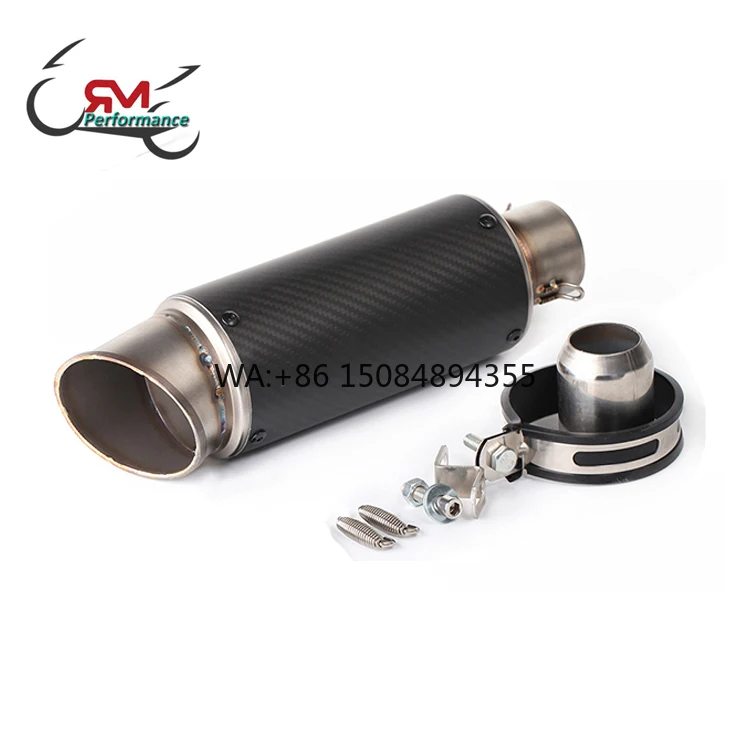 Motorcycle Exhaust Muffler SC GP Escape Exhaust Mufflers Carbon Fiber Exhaust Pipe for CRF230 S1000RR Z1000 R1
Motorcycle Exhaust Muffler SC GP Escape Exhaust Mufflers Carbon Fiber Exhaust Pipe for CRF230 S1000RR Z1000 R1