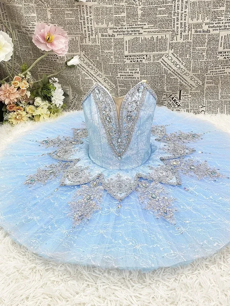 The latest 2024 children and adults Blue Bird Silver Fairy Pajita ballet tutu skirt professional high-end customization
The latest 2024 children and adults Blue Bird Silver Fairy Pajita ballet tutu skirt professional high-end customization
