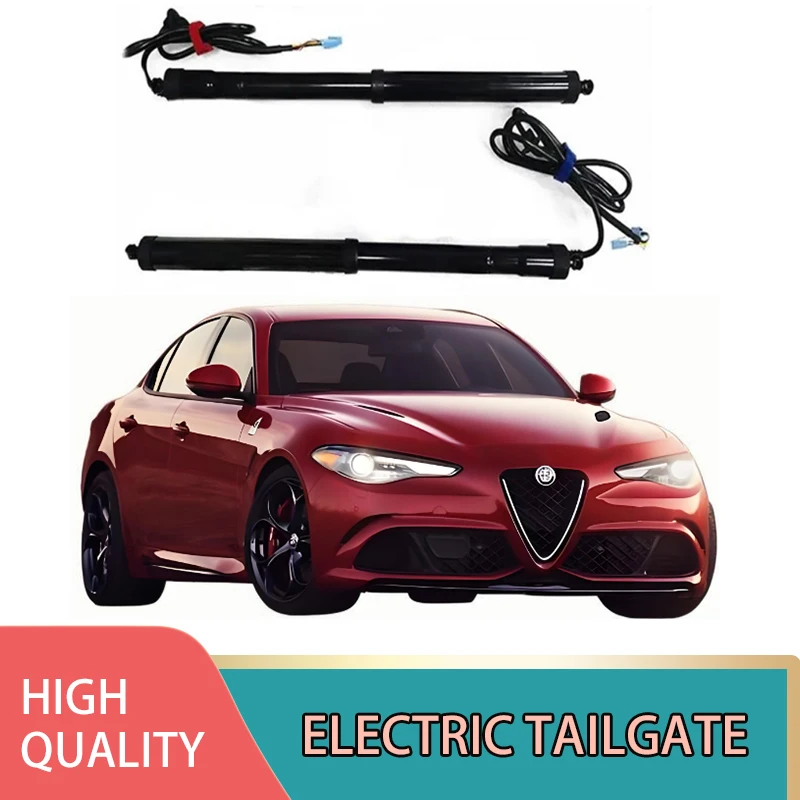 Electric tailgate modification for the Alfa Romeo Giulia 2017-2023, including an electric tailgate kit with automatic lift and t
Electric tailgate modification for the Alfa Romeo Giulia 2017-2023, including an electric tailgate kit with automatic lift and t