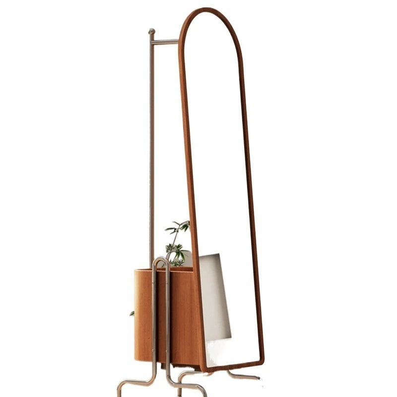 Retro full-body mirror coat rack household floor rotating movable full-length mirror bedroom integrated mirror creative storage
Retro full-body mirror coat rack household floor rotating movable full-length mirror bedroom integrated mirror creative storage