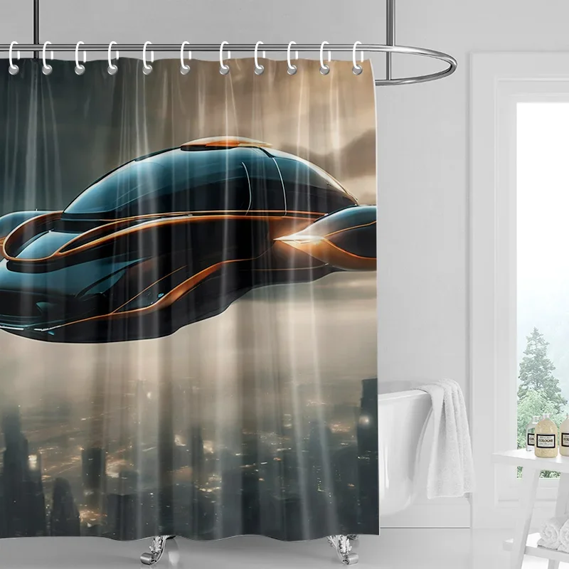 Автомобильная иллюстрация, занавеска для душа, водонепроницаемая занавеска для душа в ванной, современное простое украшение для ванной комнаты с крючками
Автомобильная иллюстрация, занавеска для душа, водонепроницаемая занавеска для душа в ванной, современное простое украшение для ванной комнаты с крючками