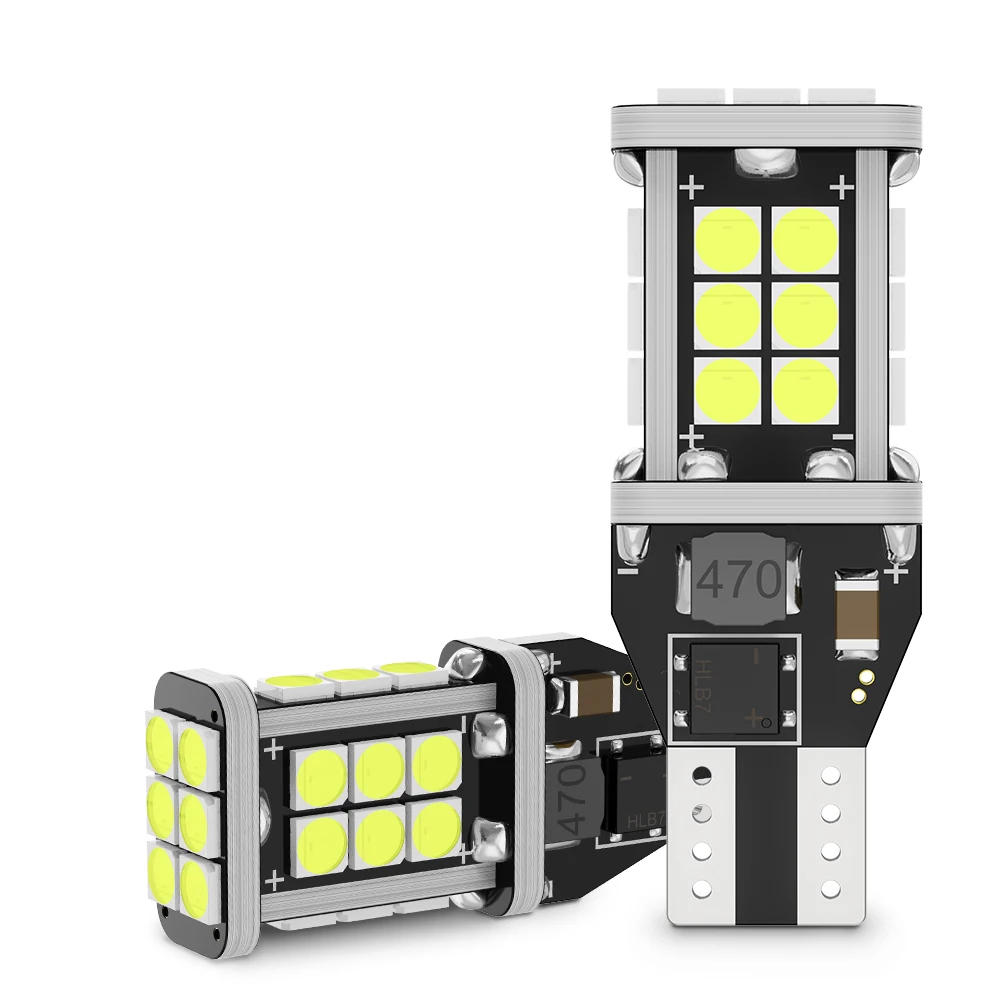 2 шт. T15 W16W светодиодные лампы Canbus 921 912 Супер яркие 3030 24SMD Автомобильный резервный фонарь заднего хода Автоматический задний сигнальный фонарь 6000K Белый 12 В
2 шт. T15 W16W светодиодные лампы Canbus 921 912 Супер яркие 3030 24SMD Автомобильный резервный фонарь заднего хода Автоматический задний сигнальный фонарь 6000K Белый 12 В