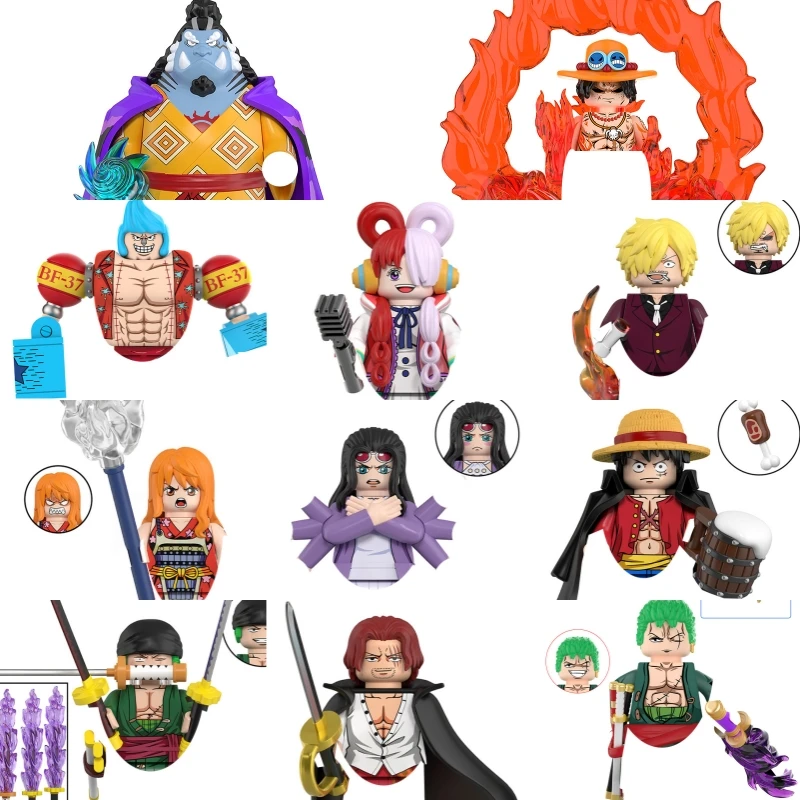 Latest version Building Blocks Japan Anime Bricks Dolls Mini Action Toy Figures Assemble Blocks Children Gifts
Latest version Building Blocks Japan Anime Bricks Dolls Mini Action Toy Figures Assemble Blocks Children Gifts