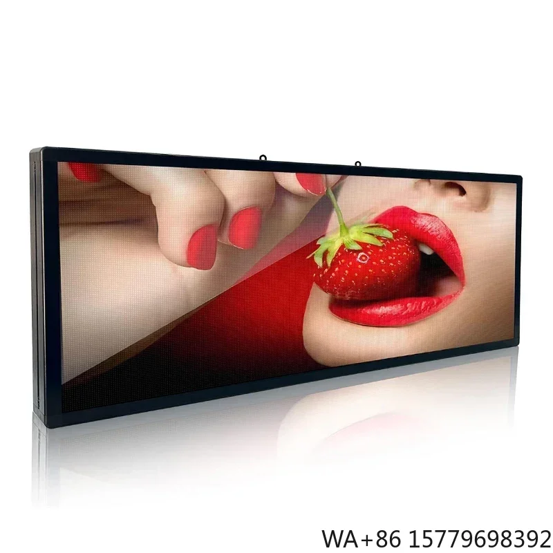 Outdoor P10 LED Advertising Screen Custom Programmable Scrolling Banner with SDK Function