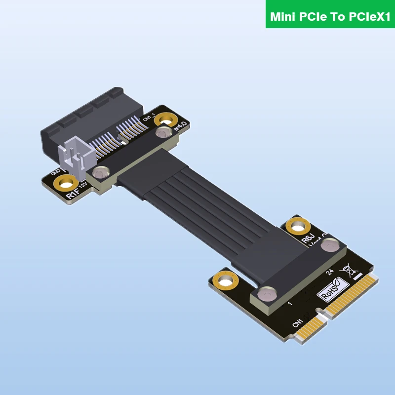 Удлинительный кабель Mini PCI Express на X1 PCIe 4,0, беспроводной сетевой адаптер, Удлинительный шнур mPCIe 1x Gen4, полная скорость
Удлинительный кабель Mini PCI Express на X1 PCIe 4,0, беспроводной сетевой адаптер, Удлинительный шнур mPCIe 1x Gen4, полная скорость