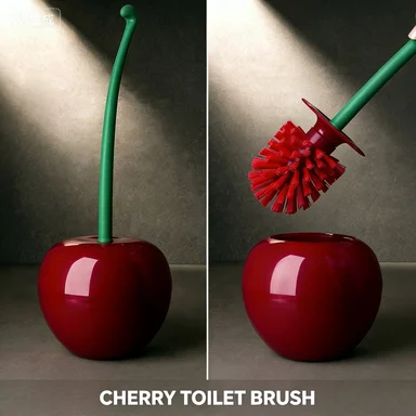 Туалетная щетка Cherry, домашняя туалетная щетка с длинной ручкой и мягкой щетиной, креативная пластиковая щетка для уборки, набор туалетных щеток
Туалетная щетка Cherry, домашняя туалетная щетка с длинной ручкой и мягкой щетиной, креативная пластиковая щетка для уборки, набор туалетных щеток