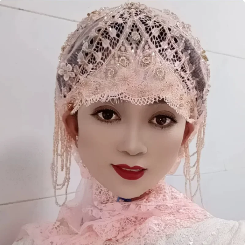 High End Western Style Beaded Lace Heavy Industry Tassel Headscarf
High End Western Style Beaded Lace Heavy Industry Tassel Headscarf