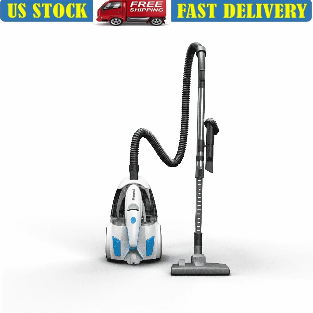 Multi-Surface Bagless Canister Vacuum with HEPA Filter Pet Brush Telescoping Wand Crevice Tool Dusting Brush 360° Hose Swivel
Multi-Surface Bagless Canister Vacuum with HEPA Filter Pet Brush Telescoping Wand Crevice Tool Dusting Brush 360° Hose Swivel