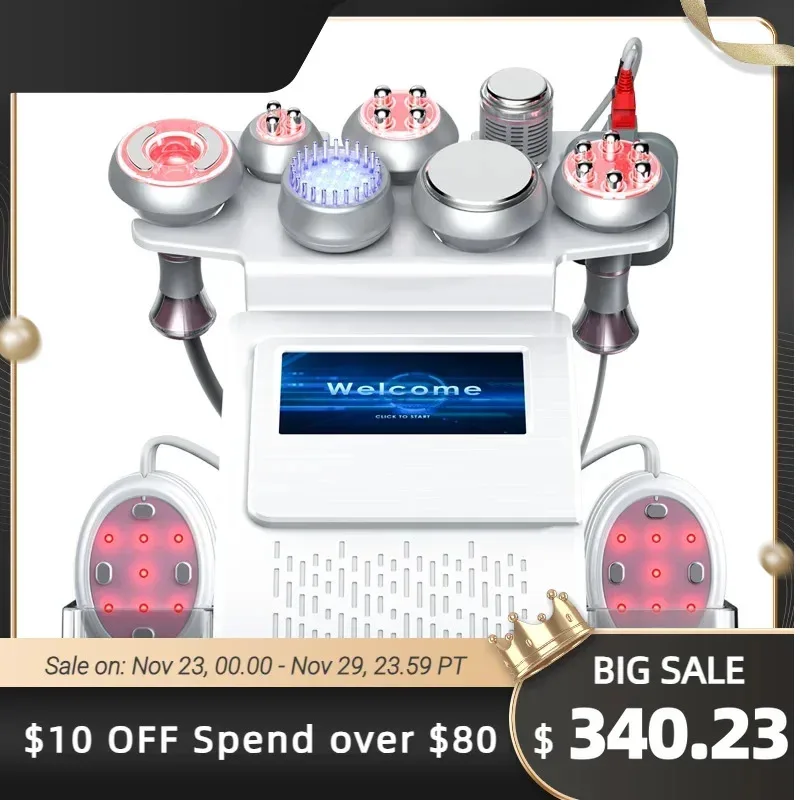 80K Lipo Cavitation Ultrasonic Vacuum 9 in 1 Slimming Frequency EMS Beauty Machine Face Skin Lifting Equipment
80K Lipo Cavitation Ultrasonic Vacuum 9 in 1 Slimming Frequency EMS Beauty Machine Face Skin Lifting Equipment