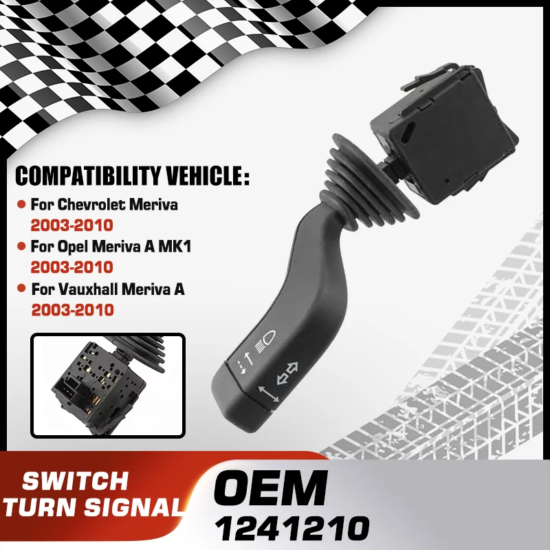 Car Turn Signal Steering Column Stalk Indicator Light Switch For Chevrolet Meriva Opel Meriva A MK1 Vauxhall Meriva A 2003-2010
Car Turn Signal Steering Column Stalk Indicator Light Switch For Chevrolet Meriva Opel Meriva A MK1 Vauxhall Meriva A 2003-2010