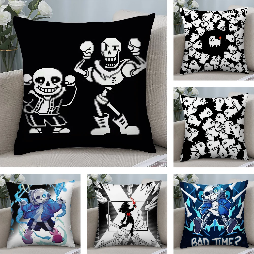 Fashion Game U_Undertale Pillow Case Plush Fabric Soft Double Sided Print Sofa Cushion Cover Throw Pillow Covers
Fashion Game U_Undertale Pillow Case Plush Fabric Soft Double Sided Print Sofa Cushion Cover Throw Pillow Covers