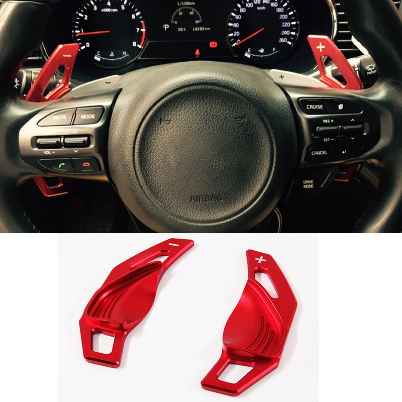 Car Aluminum Alloy Steering Wheel DSG Shift Paddle Shifter Gear Extension For Kia K5(2014) Auto Car-styling Interior Accessories
Car Aluminum Alloy Steering Wheel DSG Shift Paddle Shifter Gear Extension For Kia K5(2014) Auto Car-styling Interior Accessories