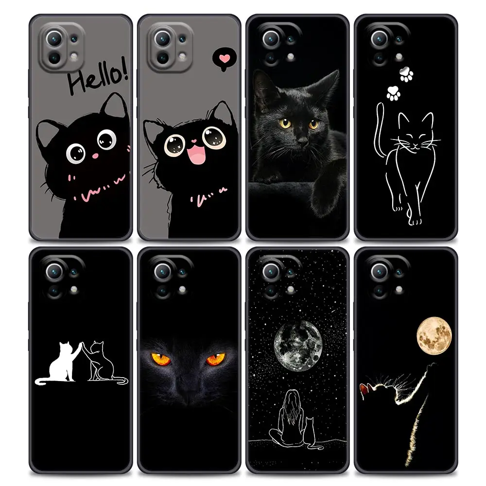 Black Cats Hello For Xiaomi 15 Ultra 11T 12T 13T 14T Pro 11Lite Phone Case Mi POCO X7 M7 F7 Pro F5 F6 M6 X3 X5 X6 Cover Cute cat
Black Cats Hello For Xiaomi 15 Ultra 11T 12T 13T 14T Pro 11Lite Phone Case Mi POCO X7 M7 F7 Pro F5 F6 M6 X3 X5 X6 Cover Cute cat