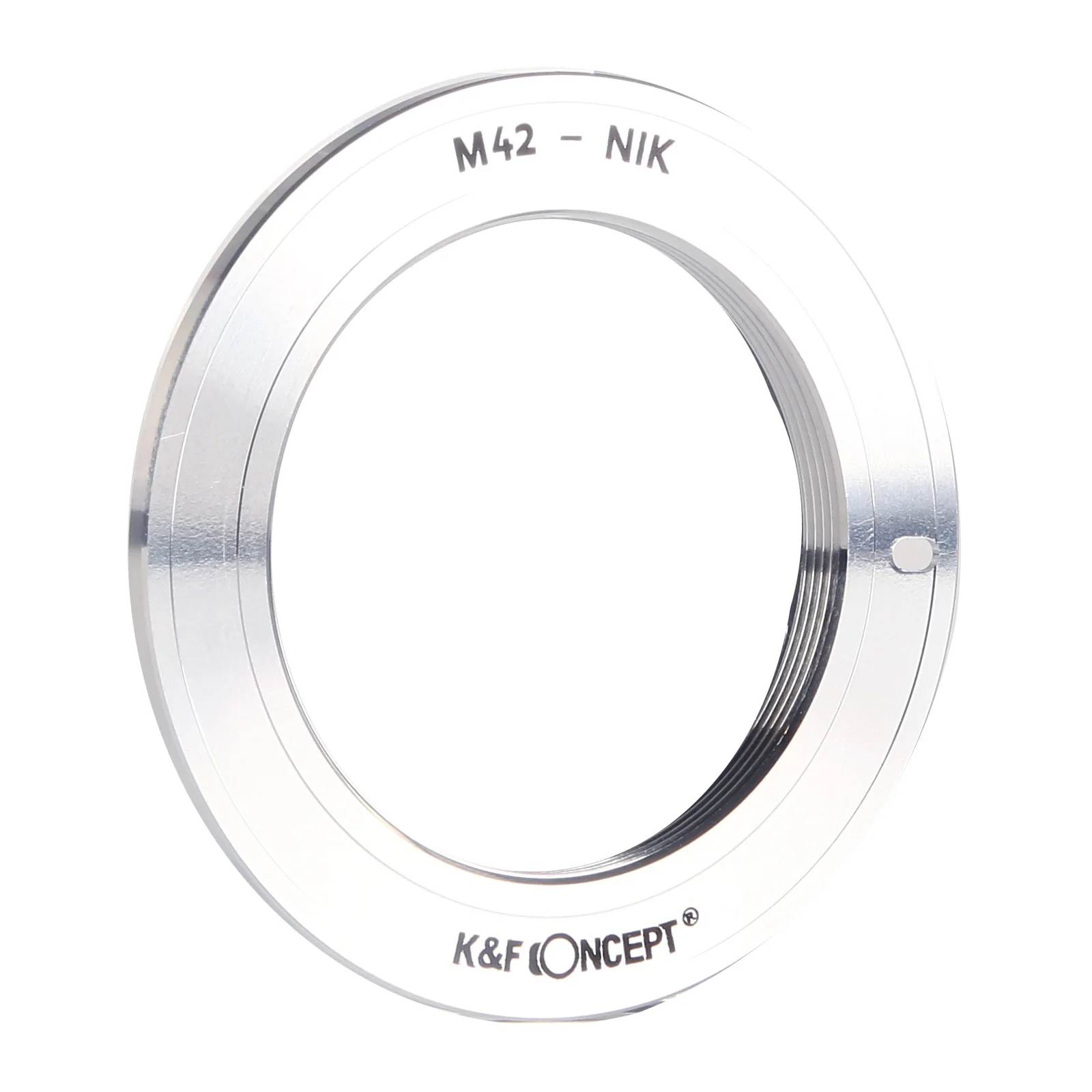 K&F Concept Lens Adapter Ring M42 Mount Lens to Nikon F Mount Camera Body Free Shipping
K&F Concept Lens Adapter Ring M42 Mount Lens to Nikon F Mount Camera Body Free Shipping