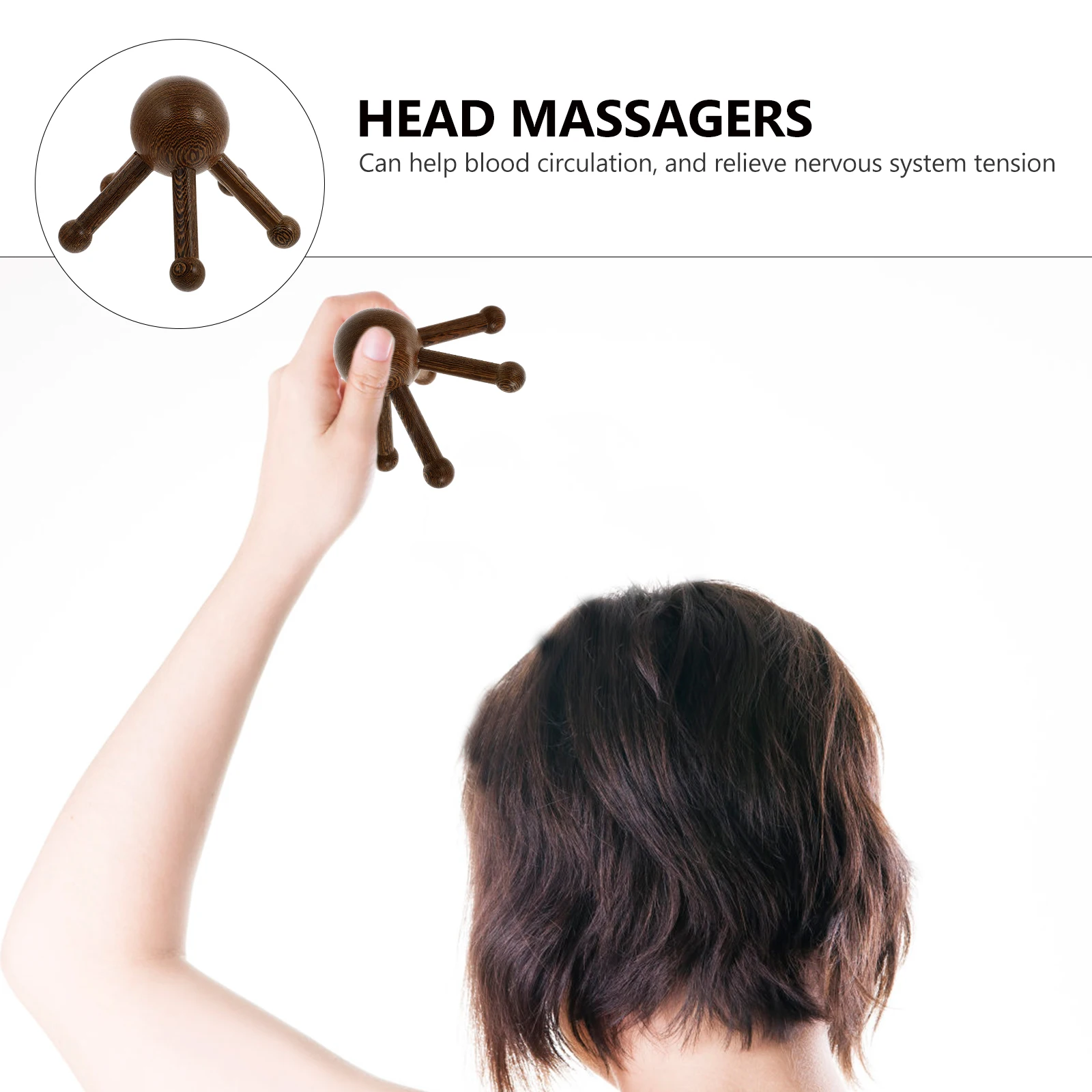 1 шт. массажер для головы, деревянный коготь, эффективный инструмент для массажа кожи головы, бежевый, улучшающий кровообращение, снимает массажеры
1 шт. массажер для головы, деревянный коготь, эффективный инструмент для массажа кожи головы, бежевый, улучшающий кровообращение, снимает массажеры