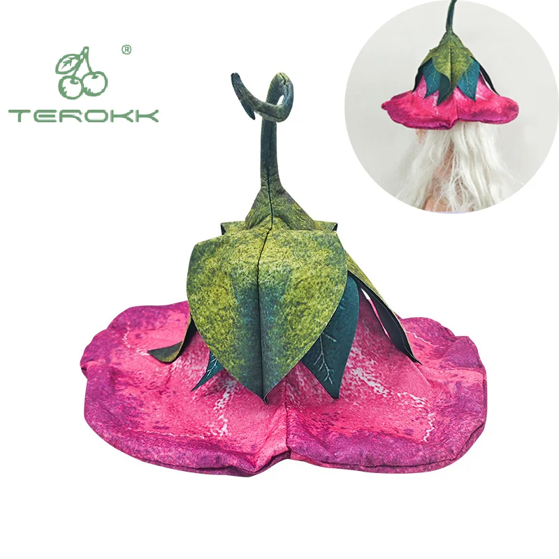 Morning Glory Horn Flower Hat Witch Hats Festival Party Performance Stage Props Wizard Hat Halloween Decoration
Morning Glory Horn Flower Hat Witch Hats Festival Party Performance Stage Props Wizard Hat Halloween Decoration