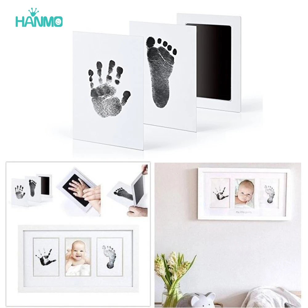 Newborn Baby DIY Hand And Footprint Kit Ink Pads Photo Frame Handprint Toddlers Souvenir Accessories Pet Dog Paw Print Gift
Newborn Baby DIY Hand And Footprint Kit Ink Pads Photo Frame Handprint Toddlers Souvenir Accessories Pet Dog Paw Print Gift