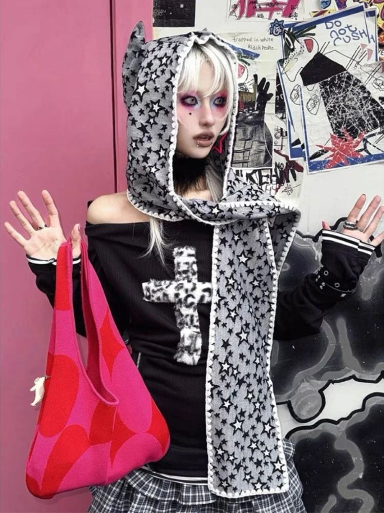 Subculture Fake 2 Piece Set Tops Basic Regular Striped Long Sleeve Zipper Y2k Casual Cross Pattern Slim Woman Blouse 2025 Autumn
Subculture Fake 2 Piece Set Tops Basic Regular Striped Long Sleeve Zipper Y2k Casual Cross Pattern Slim Woman Blouse 2025 Autumn