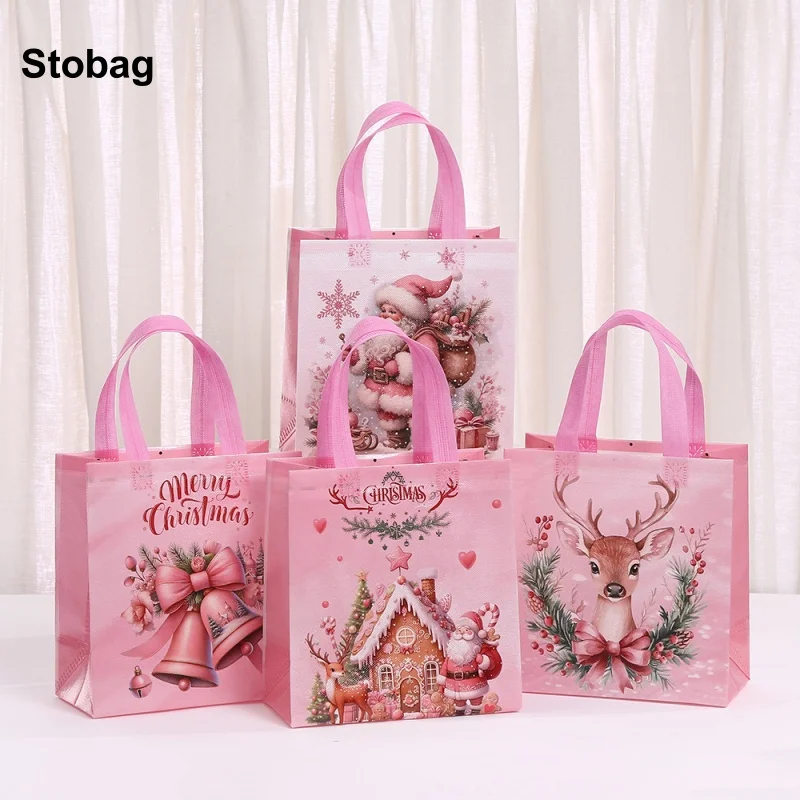 StoBag 8/20pcs Merry Christmas Non-woven Gift Tote Bag Kids Children Fabric Packaging Handbag Waterproof Storage Reusable Pouch
StoBag 8/20pcs Merry Christmas Non-woven Gift Tote Bag Kids Children Fabric Packaging Handbag Waterproof Storage Reusable Pouch