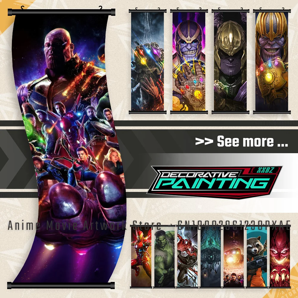 Marvel Eternals Thanos Home Decoration Wall Artwork Hanging Painting Room Scrolls Picture Movie The Avengers Canvas Print Poster
Marvel Eternals Thanos Home Decoration Wall Artwork Hanging Painting Room Scrolls Picture Movie The Avengers Canvas Print Poster