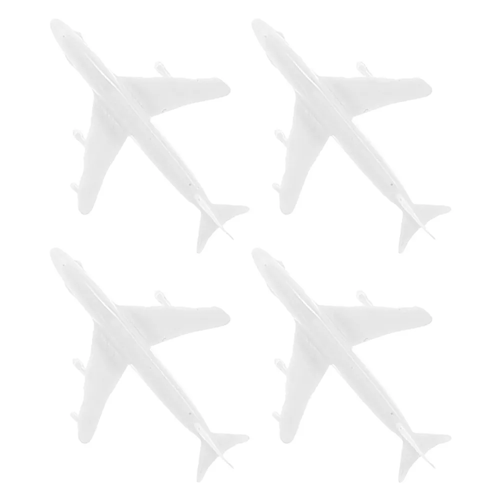 4Pcs White Plastic Airplane Realistic Aircraft for Architectural Sand Table Display Hobby Commercial Use
4Pcs White Plastic Airplane Realistic Aircraft for Architectural Sand Table Display Hobby Commercial Use