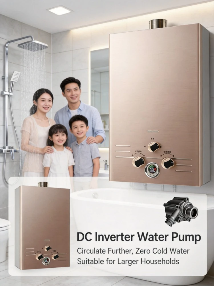 Household Balanced Gas Water Heater Natural Gas LPG Forced Exhaust Low Water Pressure
Household Balanced Gas Water Heater Natural Gas LPG Forced Exhaust Low Water Pressure