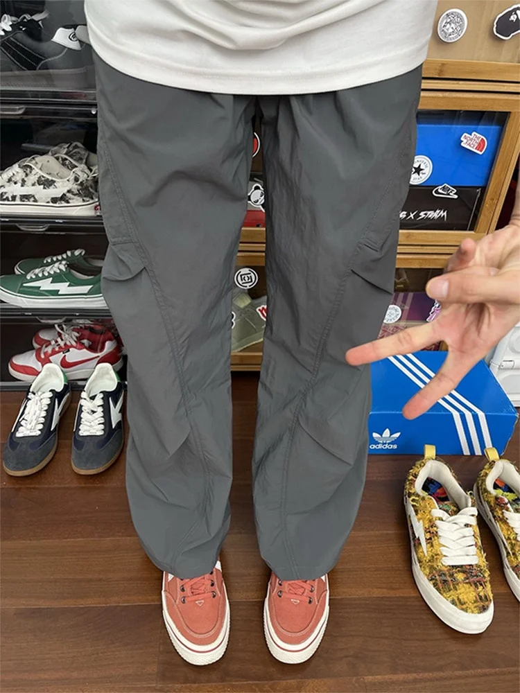 Lightweight Trousers for Men And Women in Deep Grey with Knife Pleats And Bootcut Design Quick Dry Soft Casual Pants
Lightweight Trousers for Men And Women in Deep Grey with Knife Pleats And Bootcut Design Quick Dry Soft Casual Pants