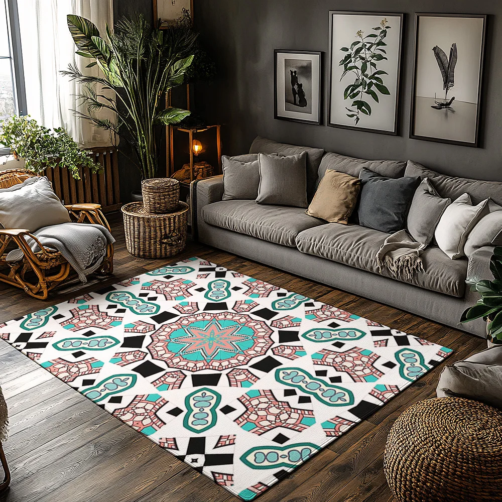 Ковер с геометрическим узором, богемный ковер, современный домашний декор, ковер для гостиной, нескользящий напольный коврик, моющийся акцентный ковер, уникальный
Ковер с геометрическим узором, богемный ковер, современный домашний декор, ковер для гостиной, нескользящий напольный коврик, моющийся акцентный ковер, уникальный