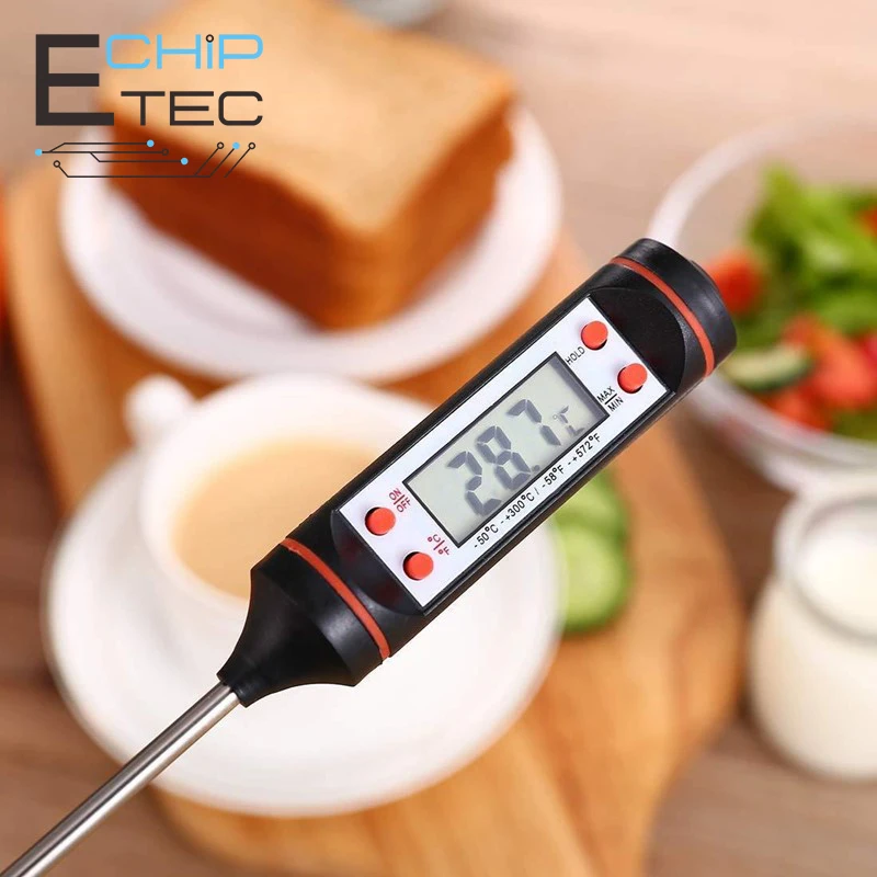Meat Thermometer Digital BBQ Thermometer Electronic Cooking Food Thermometer Water Milk Kitchen Oven Thermometer
Meat Thermometer Digital BBQ Thermometer Electronic Cooking Food Thermometer Water Milk Kitchen Oven Thermometer