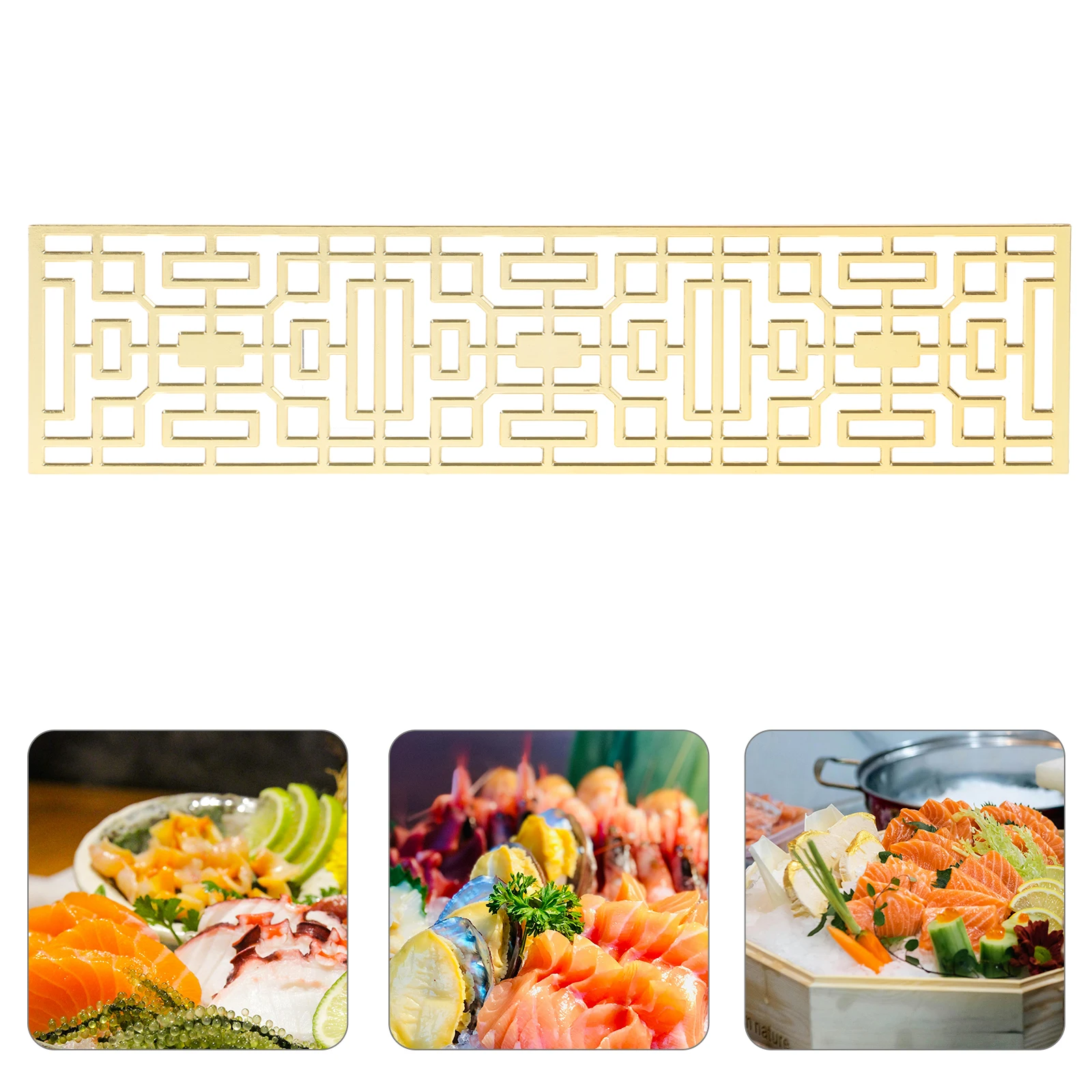 Salmon Ornaments Shape Alloy Sushi Plate Cold Dish Screen Mini Size Realistic Modeling Japanese Platter Decorations Restaurant
Salmon Ornaments Shape Alloy Sushi Plate Cold Dish Screen Mini Size Realistic Modeling Japanese Platter Decorations Restaurant