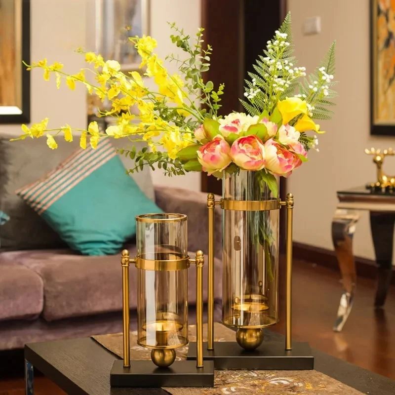 Creative Metal Vase Nordic Glass Candle Holders Living Room Table Home Decoration Candlestick Wedding Centerpieces Gift FC541
Creative Metal Vase Nordic Glass Candle Holders Living Room Table Home Decoration Candlestick Wedding Centerpieces Gift FC541