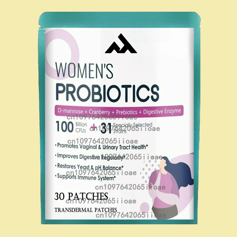 30 Patches Probiotics for Women & Prebiotics, Transdermal Patches,100 Billion Cfu for Women’S Daily Digestive L & Immune Health
30 Patches Probiotics for Women & Prebiotics, Transdermal Patches,100 Billion Cfu for Women’S Daily Digestive L & Immune Health
