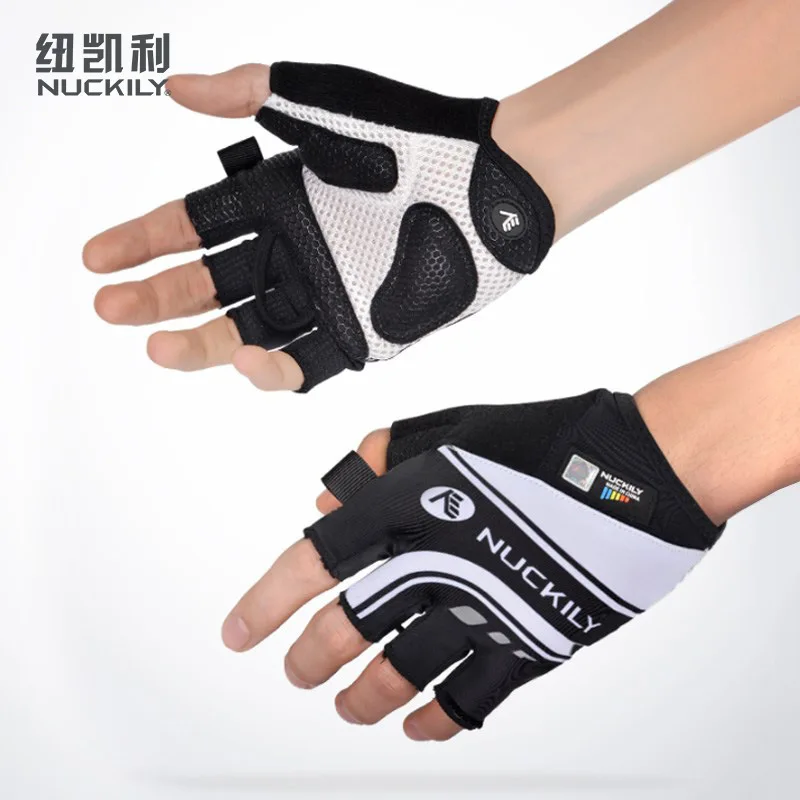 NUCKILY Half Finger Cycling Gloves Anti-Slip Shock Absorption Breathable Reflective Quick Dry Bike Gloves for Men Women Road MTB
NUCKILY Half Finger Cycling Gloves Anti-Slip Shock Absorption Breathable Reflective Quick Dry Bike Gloves for Men Women Road MTB