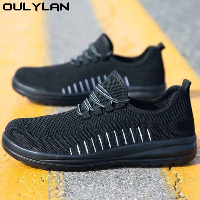 Oulylan Comfortable Breathable Men's Safety Shoes Lightweight Anti-smashing Anti-puncture Steel Toes Wear-resistant Work Shoes
Oulylan Comfortable Breathable Men's Safety Shoes Lightweight Anti-smashing Anti-puncture Steel Toes Wear-resistant Work Shoes