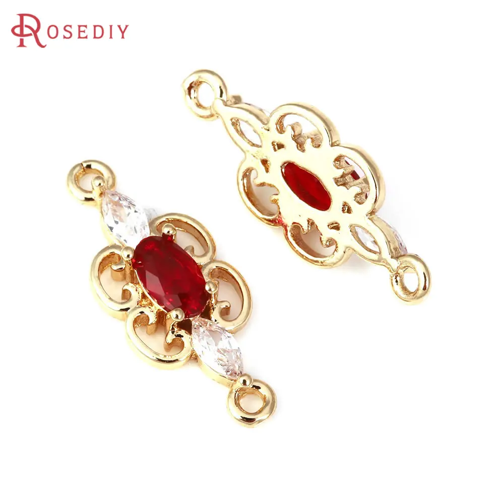 10PCS 7x18MM 18K Gold Color Brass and Zircon 2 Holes Oval Shape Connect Charms Pendants High Quality Jewelry Making
10PCS 7x18MM 18K Gold Color Brass and Zircon 2 Holes Oval Shape Connect Charms Pendants High Quality Jewelry Making