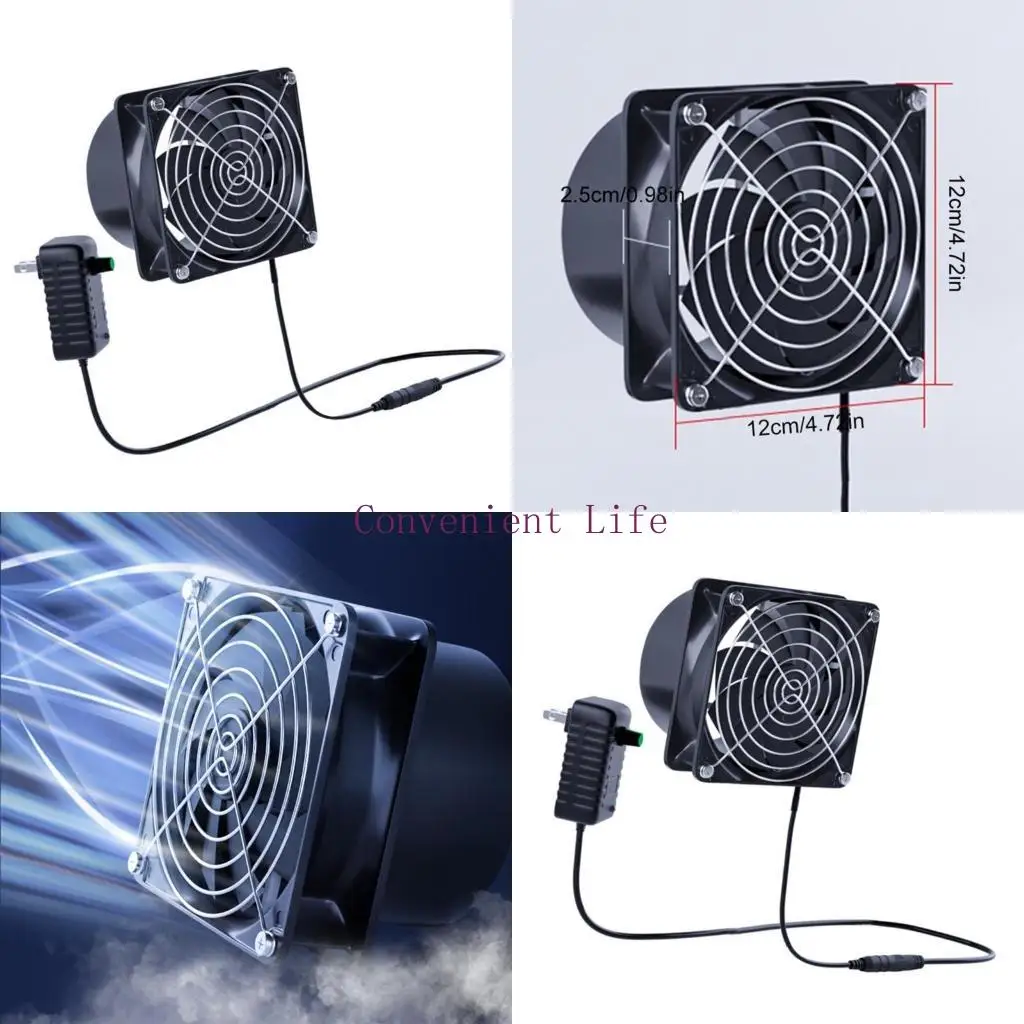 L1EE Industrial Exhaust Fan 95CFM Bathroom Window Basement Ventilation Fan 100-240V
L1EE Industrial Exhaust Fan 95CFM Bathroom Window Basement Ventilation Fan 100-240V