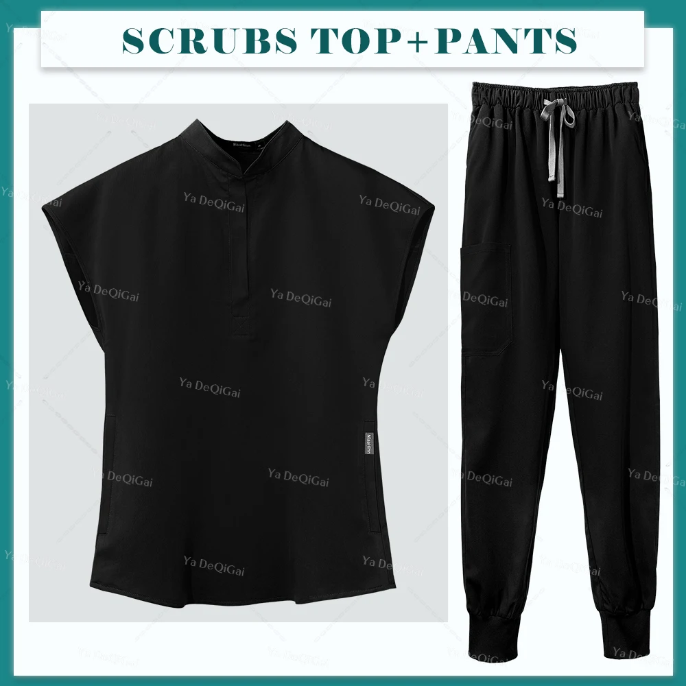 High Quality Spa Workwear Women Multicolor Uniform Health Service Clothes Medical Nursing Scrub Set Work Clothing Top+Pants
High Quality Spa Workwear Women Multicolor Uniform Health Service Clothes Medical Nursing Scrub Set Work Clothing Top+Pants
