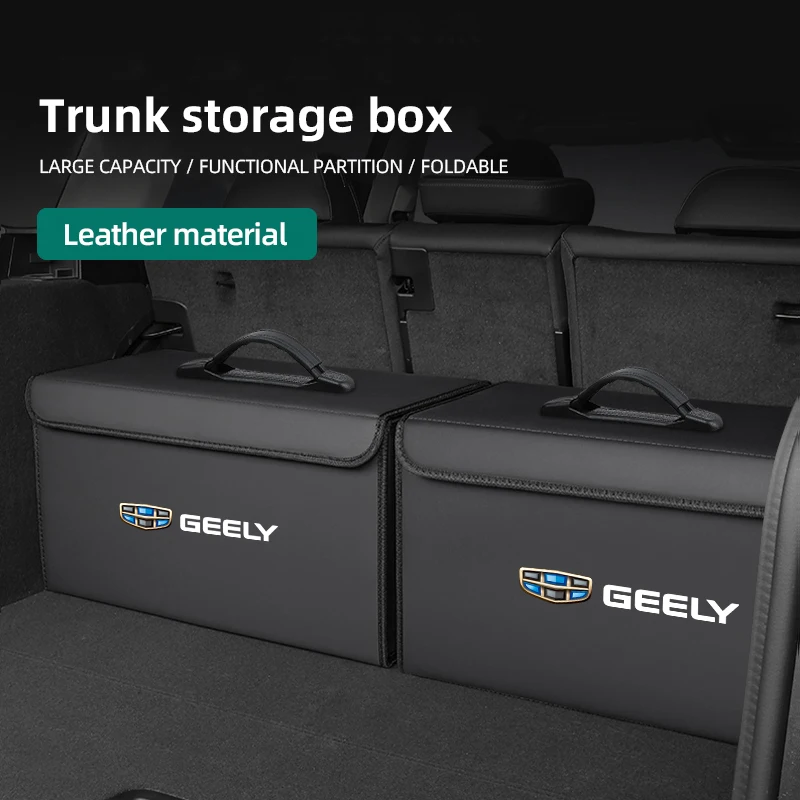 Car Trunk Organizer Box Large Capacity Storage Bag Auto Tools For Geely Atlas Coolray Emgrand X7 GT Tugella Preface Jingang ICON
Car Trunk Organizer Box Large Capacity Storage Bag Auto Tools For Geely Atlas Coolray Emgrand X7 GT Tugella Preface Jingang ICON
