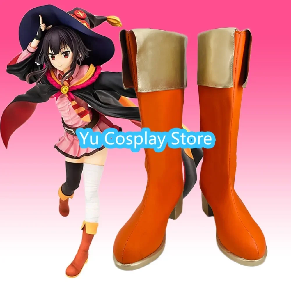 Yu Косплей Магазин KonoSuba: Божье благословение Megumin Обувь для косплея Аниме Игры Обувь для ролевых игр Сапоги Хэллоуин Вечеринка 
Yu Косплей Магазин KonoSuba: Божье благословение Megumin Обувь для косплея Аниме Игры Обувь для ролевых игр Сапоги Хэллоуин Вечеринка