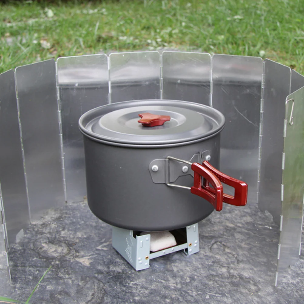 8Pcs Folding Wind Shield Alloy Portable Outdoor for Camping Picnic Hiking Barbecue Wear Resistant Oxidized Surface
8Pcs Folding Wind Shield Alloy Portable Outdoor for Camping Picnic Hiking Barbecue Wear Resistant Oxidized Surface