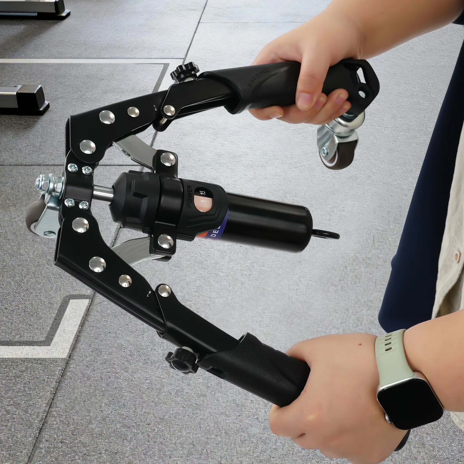 22‑440.9LBS Hydraulic Power Twister, 1‑25 Levels Adjustable Resistance, for Arm Chest Abdominal Muscle Training
22‑440.9LBS Hydraulic Power Twister, 1‑25 Levels Adjustable Resistance, for Arm Chest Abdominal Muscle Training
