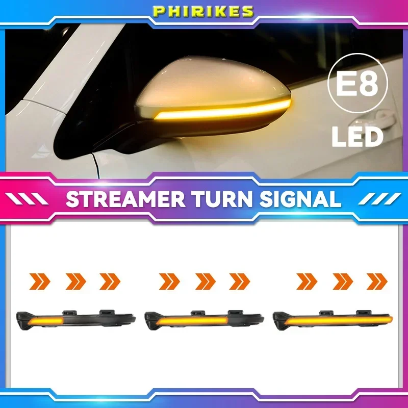 For Volkswagen Golf Mk7/Mk7.5/Golf 7 GTI R GTD Dynamic Turn Signal LED Rearview Mirror Indicator Light
For Volkswagen Golf Mk7/Mk7.5/Golf 7 GTI R GTD Dynamic Turn Signal LED Rearview Mirror Indicator Light