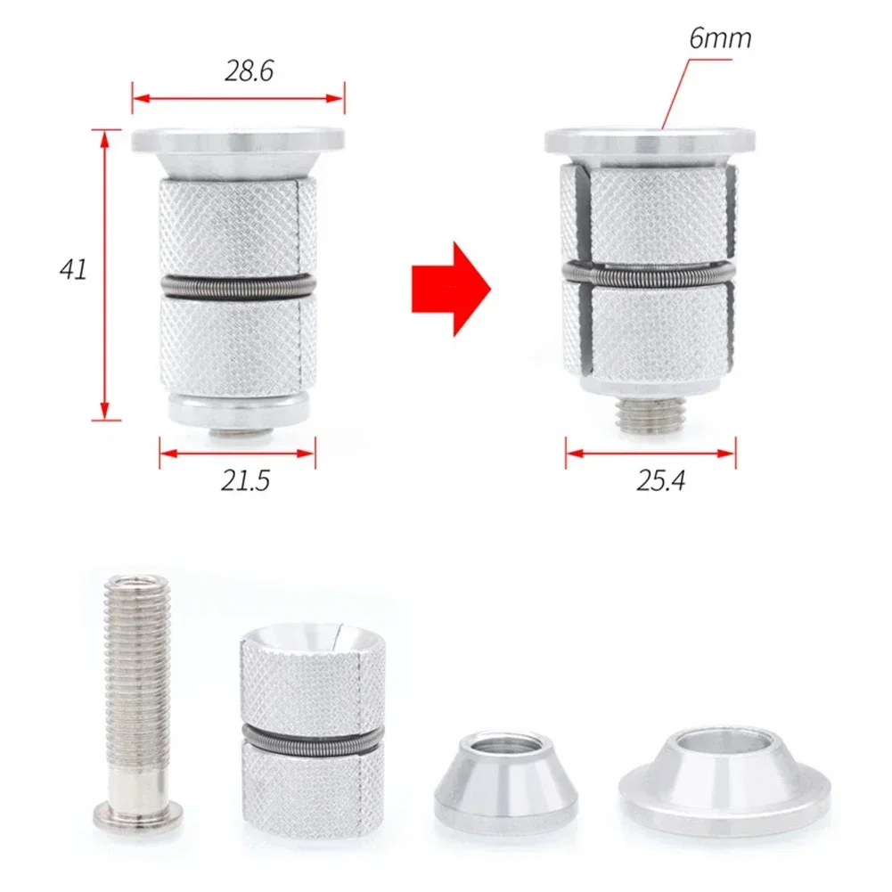 Durable Headset Expander Front Fork 34.4g Screw Key Expander Top Cap Universal 41 * 28.6 * 28.6mm Headset Stem
Durable Headset Expander Front Fork 34.4g Screw Key Expander Top Cap Universal 41 * 28.6 * 28.6mm Headset Stem