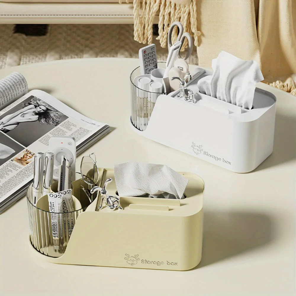 Multifunction Rotating Desk Organizer with Tissue Case Phone Holder Pencil Pen Holder For Desk Desk Organizers
Multifunction Rotating Desk Organizer with Tissue Case Phone Holder Pencil Pen Holder For Desk Desk Organizers