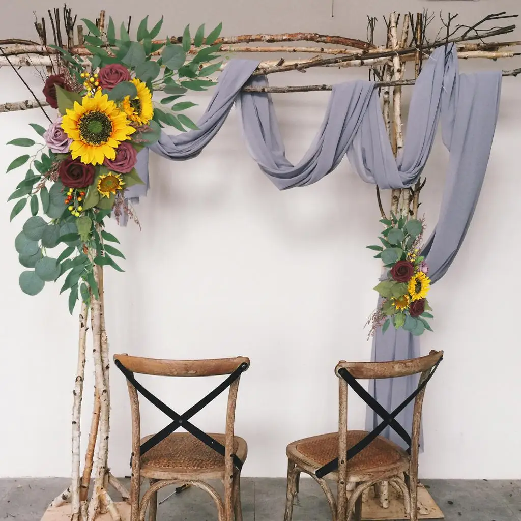 Wedding Arch Flowers Sunflowers Decor Flower Garland for Garden Home Door
Wedding Arch Flowers Sunflowers Decor Flower Garland for Garden Home Door