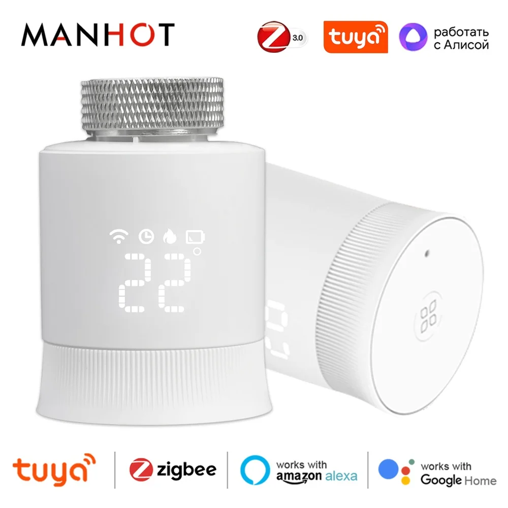 Tuya ZigBee3.0 TRV привод радиатора умный программируемый термостат температура нагреватель приложение пульт дистанционного управления Alexa Google Home
Tuya ZigBee3.0 TRV привод радиатора умный программируемый термостат температура нагреватель приложение пульт дистанционного управления Alexa Google Home
