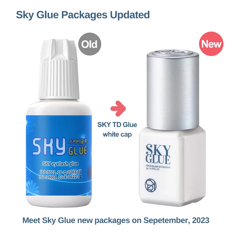 10 Bottles Korea Sky Glue for Eyelash Extensions 5ml Original Sky TD White Cap Clear Glue False Lash Adhesive Makeup Tools Shop
10 Bottles Korea Sky Glue for Eyelash Extensions 5ml Original Sky TD White Cap Clear Glue False Lash Adhesive Makeup Tools Shop