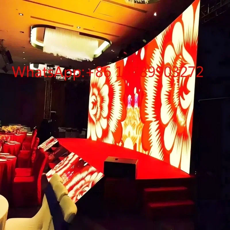 P2.5 Flexible LED Video Wall Curved Design Immersive Indoor Commercial Display Screen
P2.5 Flexible LED Video Wall Curved Design Immersive Indoor Commercial Display Screen