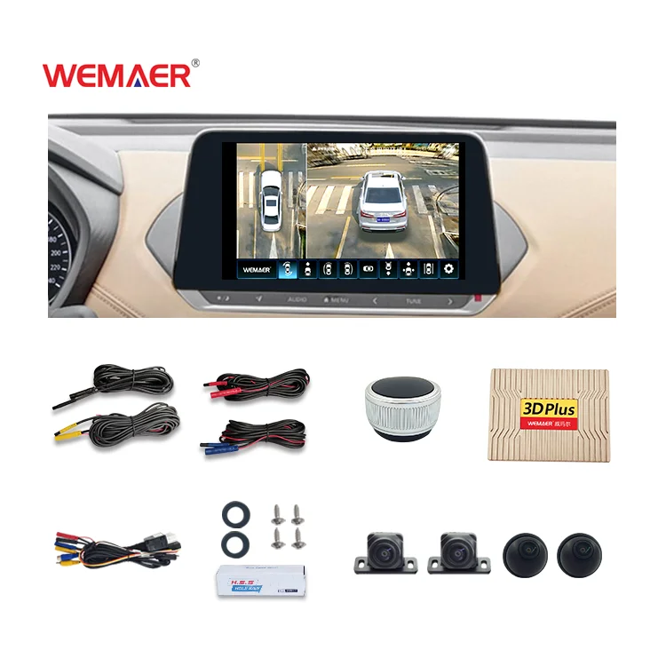 Wemaer OEM 360-градусная автомобильная камера с видом на птицы Carauto, электроника, панорамная система изображений
Wemaer OEM 360-градусная автомобильная камера с видом на птицы Carauto, электроника, панорамная система изображений